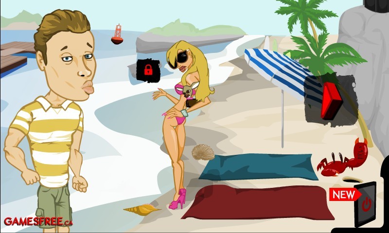 flirting games at the beach club online games store