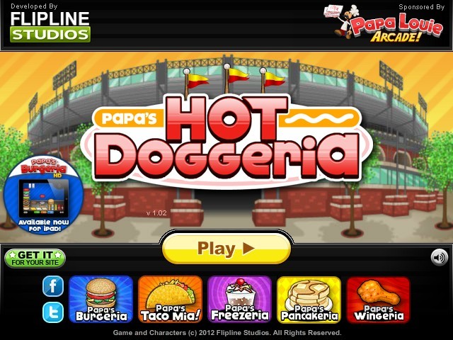 Papa's Hot Doggeria - Jogo Grátis Online