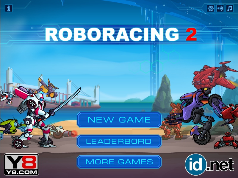 Robo Racing 2  Jogue Agora Online Gratuitamente - Y8.com