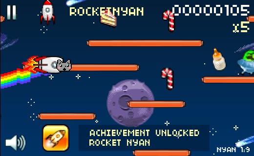 nyan cat lost in space hacked