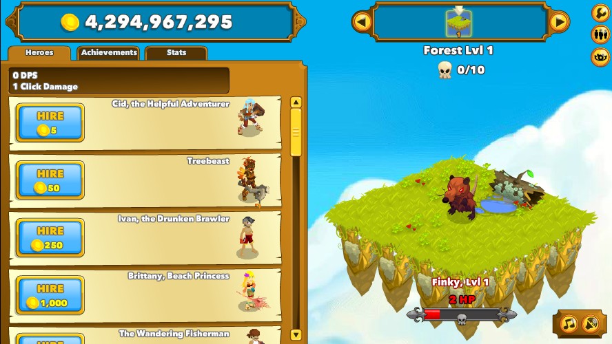 clicker heroes hack