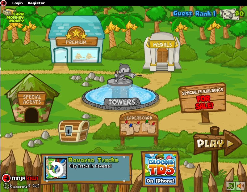 bloons tower defense 5 everything unlocked