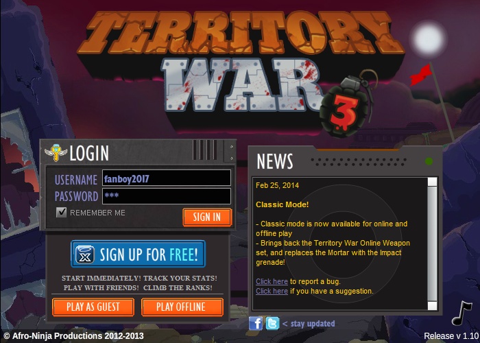 Territory war 3 hacked