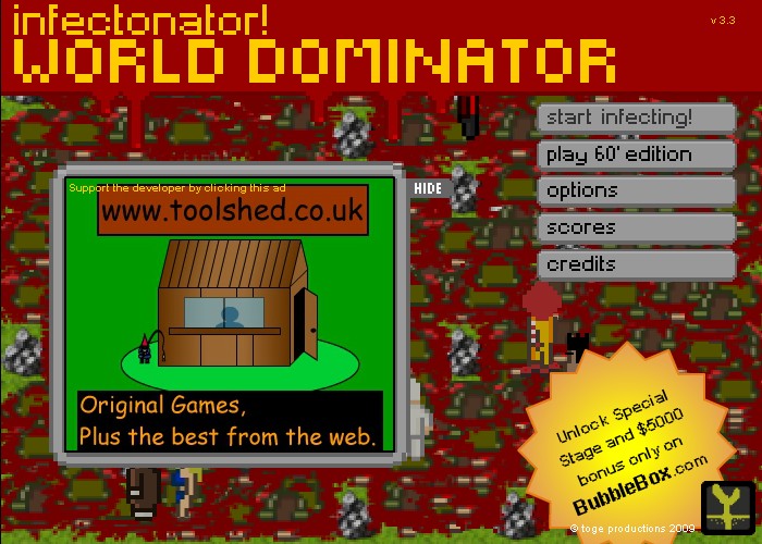 infectonator world dominator cheats