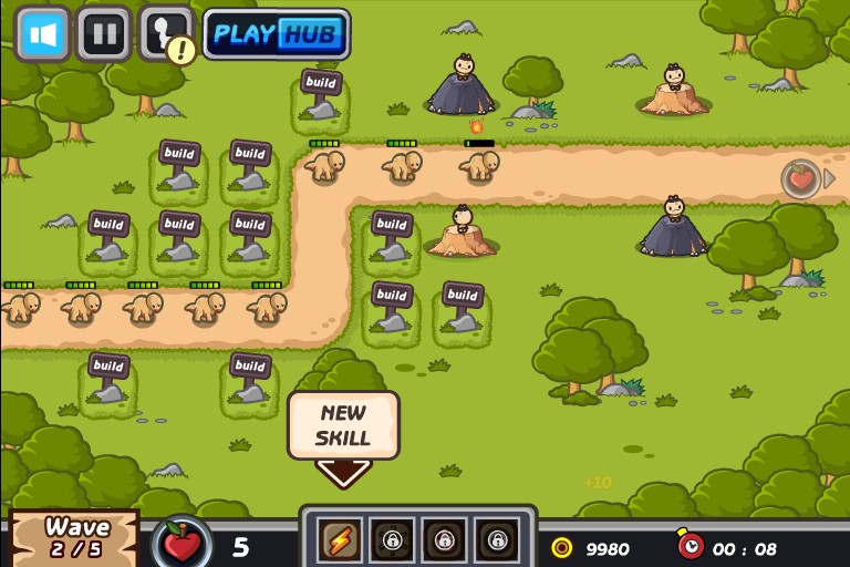 Download Dino Assault Tower Defense android on PC