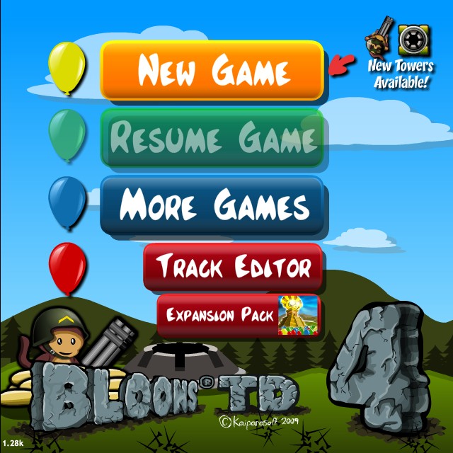 bloons td 5 hacked flash games