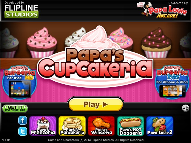 Papa's Cupcakeria - Game for Mac, Windows (PC), Linux - WebCatalog