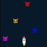 Retro Rocket Rampage Screenshot
