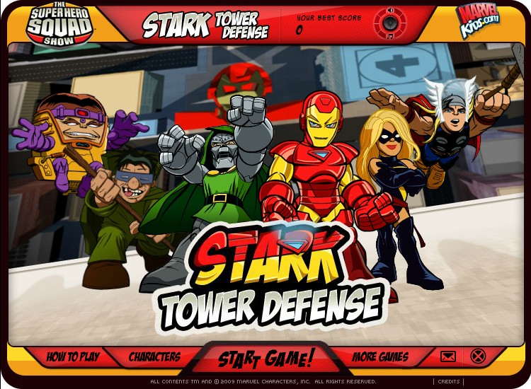 Marvel Tower Defense