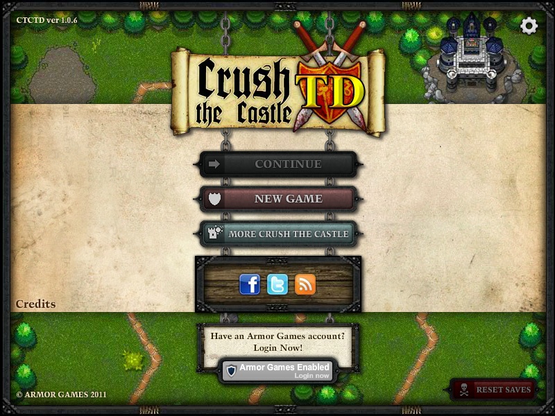 crush the castle td 2 hacked