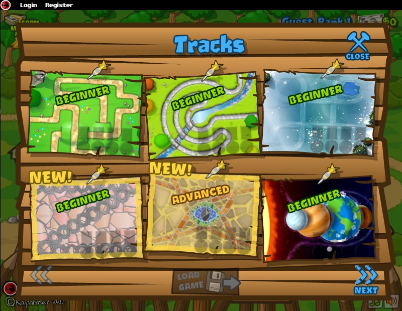 bloons td5 no flash