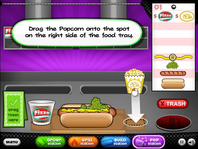 PAPA'S HOT DOGGERIA jogo online gratuito em