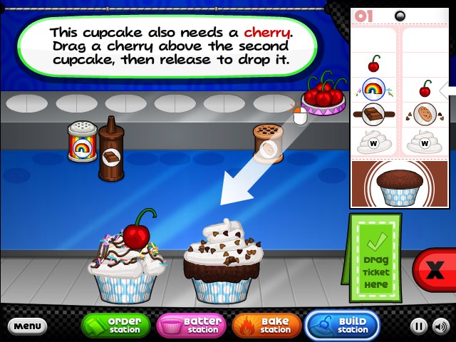 Papa's Cupcakeria Cheats 