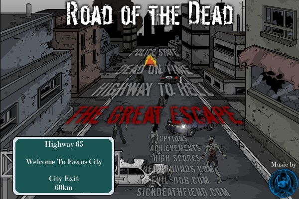 slackdaddy games road of the dead